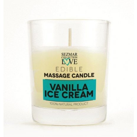 SEZMAR LOVE Přírodní masážní svíčka vanilka 100 ml 