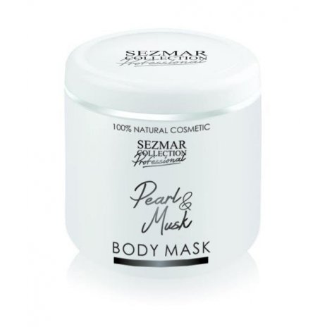 SEZMAR PROFESSIONAL Přírodní maska na tělo a obličej perla & pižmo 500 ml 