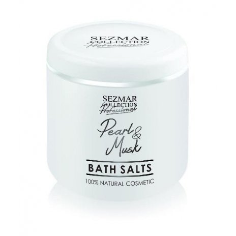 SEZMAR PROFESSIONAL Přírodní koupelová sůl perla & pižmo 500 g 