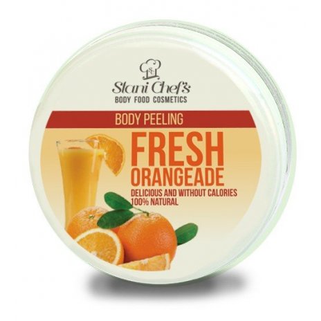 STANI CHEF'S Přírodní tělový peeling čerstvá oranžáda 250 ml 