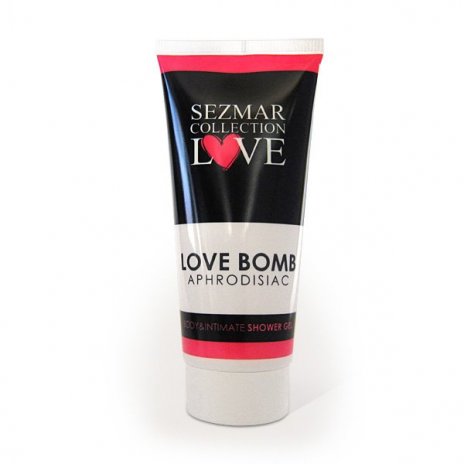 SEZMAR LOVE Přírodní intimní sprchový gel s afrodiziaky love bomb 200 ml 