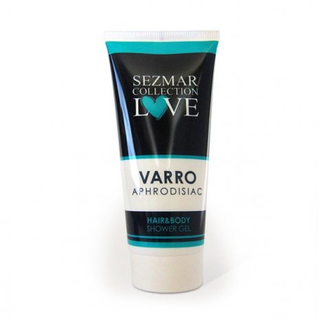 SEZMAR LOVE Přírodní sprchový gel na vlasy a tělo s afrodisiaky varro 200 ml 