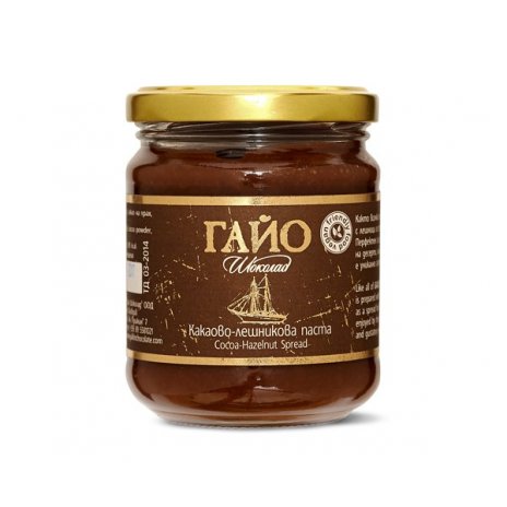 GAILLOT CHOCOLATE Lískovo-kakaová pasta veganská 200 g 
