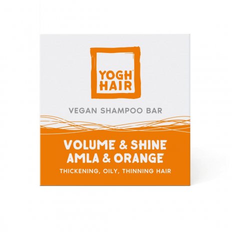 YOGH SOAP Přírodní šampon pro objem a lesk amla a pomeranč 110 gr 