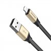 KB07 univerzální Micro USB/Lightning kabel pro Iphony i Android telefony, Bílá, 23cm Bílá 23cm