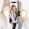 Selfie tyč s Bluetooth + LED světla a stojánek