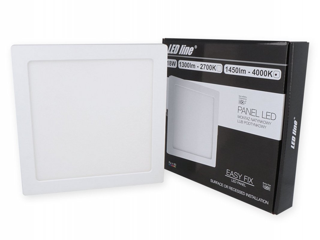 Led Line LED panel vestavný 18W 1450lm denní