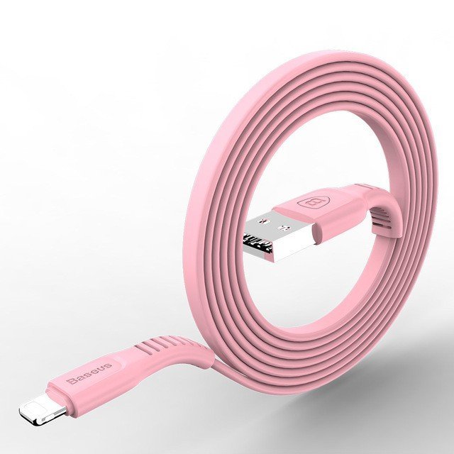 KB02 USB kabel pro apple zařízení s lightning konektorem, Bílá, 1m Bílá 1m
