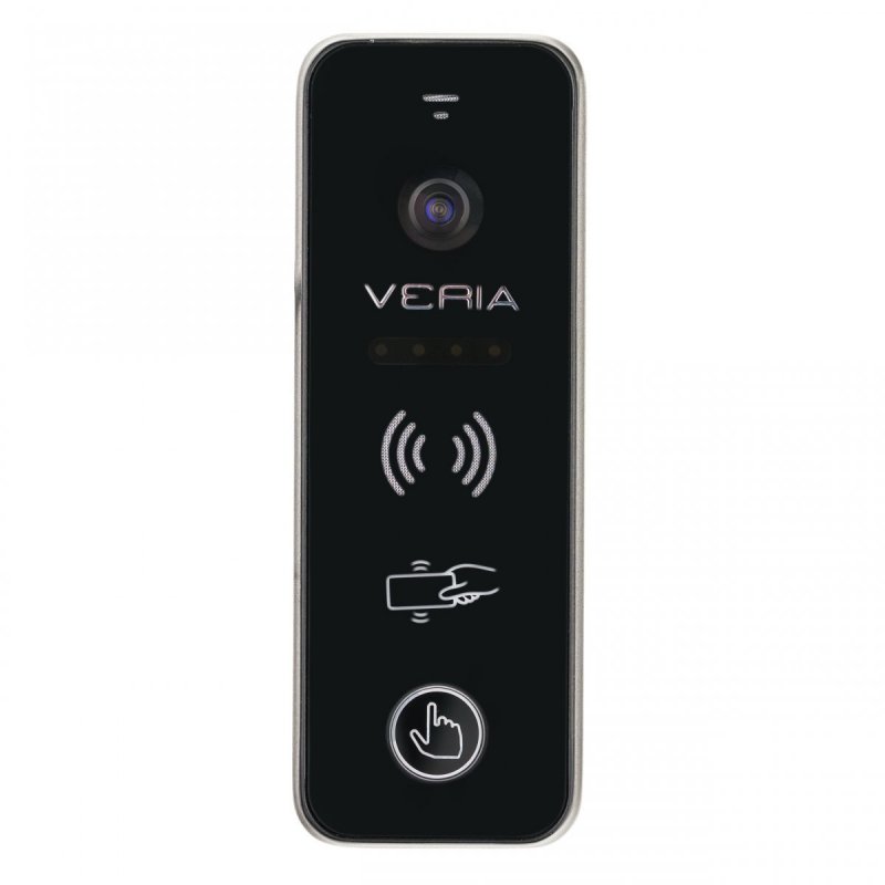 Vstupní kamerová jednotka VERIA 228C RFID černá