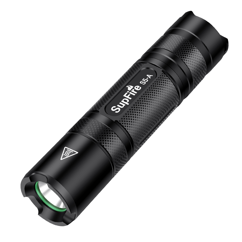Supfire S5 LED nabíjecí svítilna CREE XPE LED 300lm, USB, Li-ion