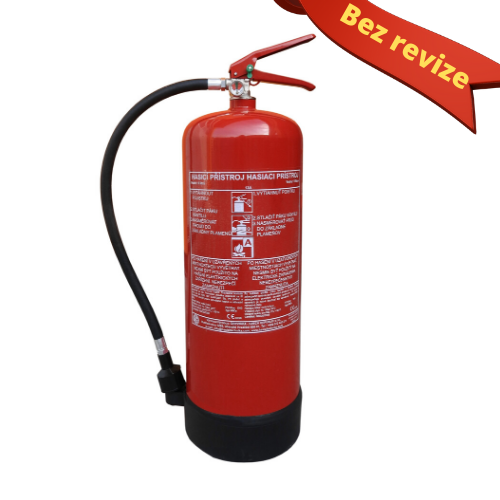 Vodní hasicí přístroj 9l s kontrolou (13A) - BEZ REVIZE