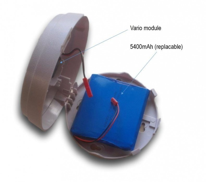 GSM odposlech v kouřovém detektoru - výdrž 90 dní, VOX