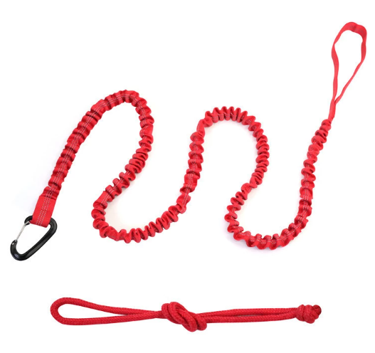 Tažné lano na kolo - červené
