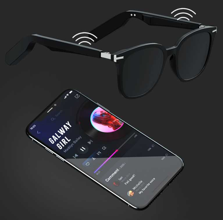 Chytré sluneční audio brýle BS-02