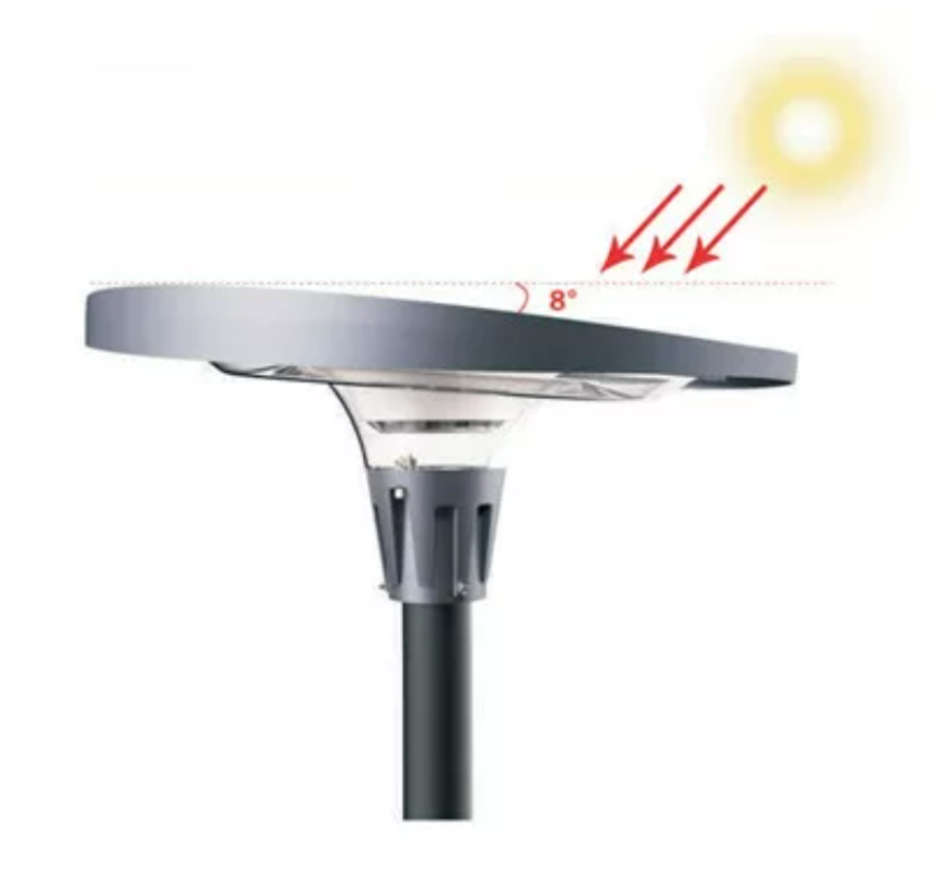 Solární zahradní lampa Explorer Warrior MJ-EW800 800W s dálkovým ovládáním