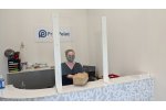 Antivirová průhledná ochranná přepážka z plexi skla