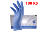 Latexové ochranné rukavice - velikost M 100 ks
