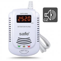 SafeHome SAFE-808L detektor hořlavých a výbušných plynů