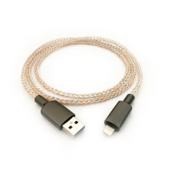 Nabíjecí a synchronizační USB / Lightning kabel pro apple s podsvícením, 1 metr