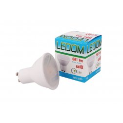 Ledom LED žárovka GU10 7W 581lm studená bílá (50W)