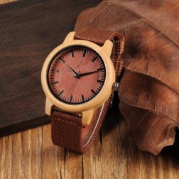 Dřevěné hodinky BOBO BIRD WD09