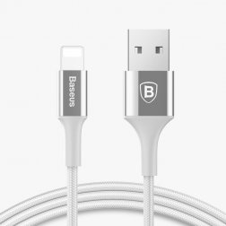 KB06 LED Light kabel Lightning konektor, Bílá, 1m Bílá