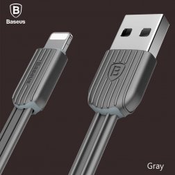 KB17 USB kabel Travel Storage Lightning konektor, Šedá, 1m Šedá