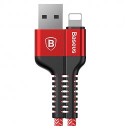 KB21 Lightning datový kabel Confidant Anti-Break, Červená, 1m Červená 1m