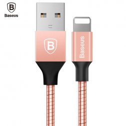 KB27 Mechanical Era kabel lightning, Růžová, 1m Růžová