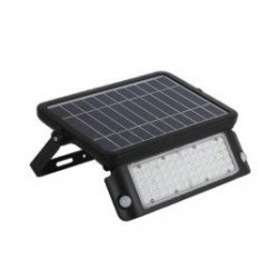 Solární led reflektor s pohybovým čidlem 5W SMD2835 500lm ULTRA SLIM Neutrální bílá