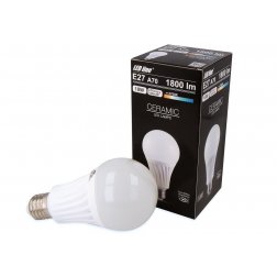 Ledin LED SMD žárovka E27 18W 1800LM teplá (140W)