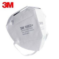 3M 9502+ respirátor KN95 / FFP2 (bez výdechového ventilu) - 1ks