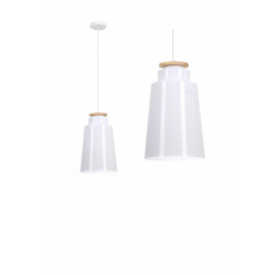 Závěsná stropní lampa Celtis - bílá