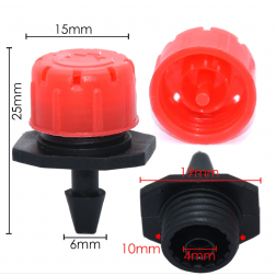 Zadešťovací koncovka na 4/7mm hadici (0-70l / h)