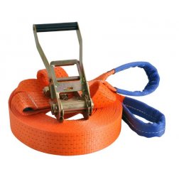 Slackline 15m x 5cm - oranžová