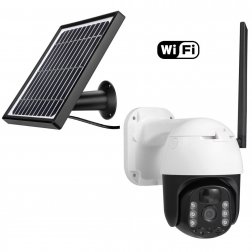 Bateriová solární WiFi IP PTZ kamera Secutek SBS-QSD05W
