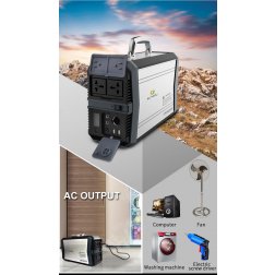 Outdoorový akumulátor 500 W / 145,6 Ah