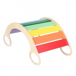 Montessori houpačka 5v1 pro děti - Duhová