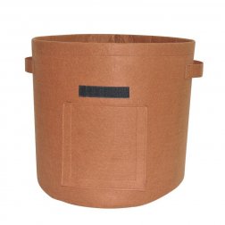 Textilní květináč 25L (Ø30x35cm) - oranžový