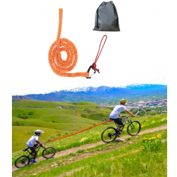 Elastické tažné lano pro děti - oranžové
