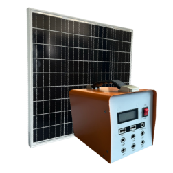Přenosná solární stanice 150W s mono-100W solárním panelem