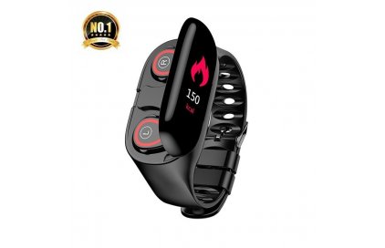 Recenze Smart náramku M1 s TWS sluchátky