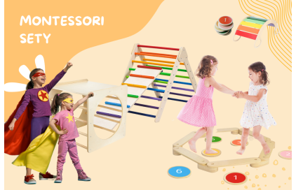 Montessori sety: Cesta k harmonickému rozvoji dětí