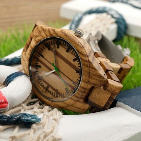 Dřevěné hodinky BOBO BIRD K28