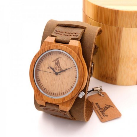 Dřevěné hodinky BOBO BIRD Z010