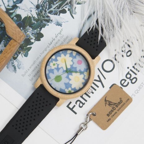 Dřevěné hodinky BOBO BIRD WA30