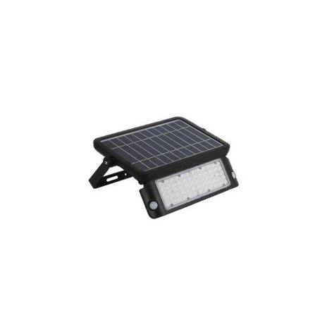 Solární led reflektor s pohybovým čidlem 5W SMD2835 500lm ULTRA SLIM Neutrální bílá