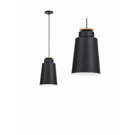 Závěsná stropní lampa Celtis - černá 