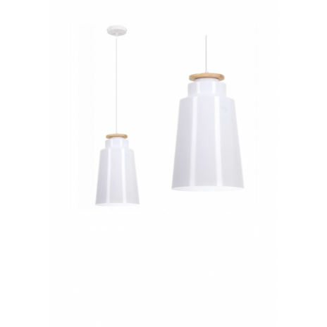 Závěsná stropní lampa Celtis - bílá