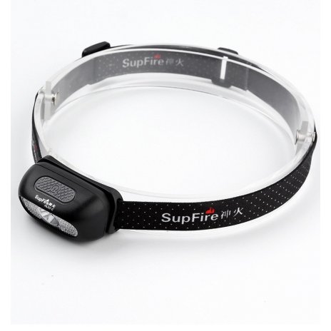 Supfire HL05-C LED čelovka Jing Rui XD LED 100lm, USB, Li-ion 